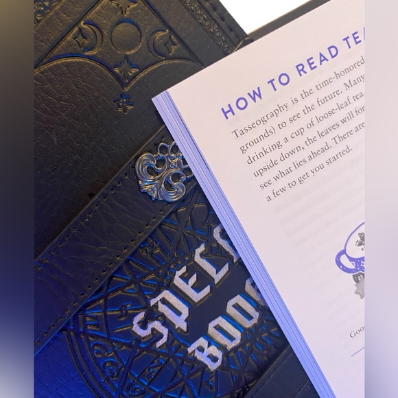 Spell Book Carrier/ Crossbody Bag & Basic Witches How To Summon Success Book - Picture 9 of 12